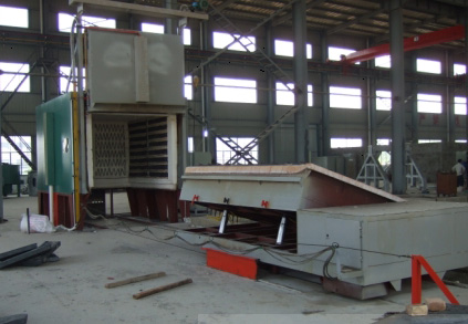 鑄造快速翻轉(zhuǎn)淬火正火爐