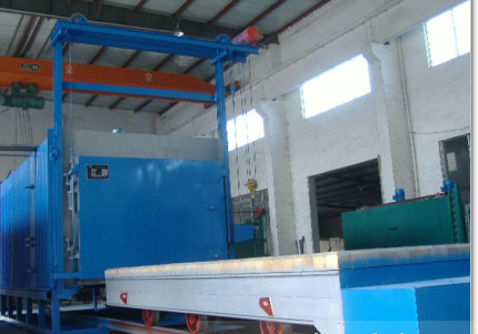 全纖維大型臺(tái)車(chē)式回火爐